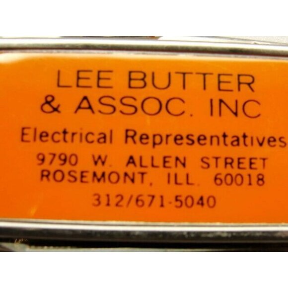 Money Clip Vintage Barlow Lee Butter & Associates Inc. Pen Pocket Knife - Picture 1 of 12